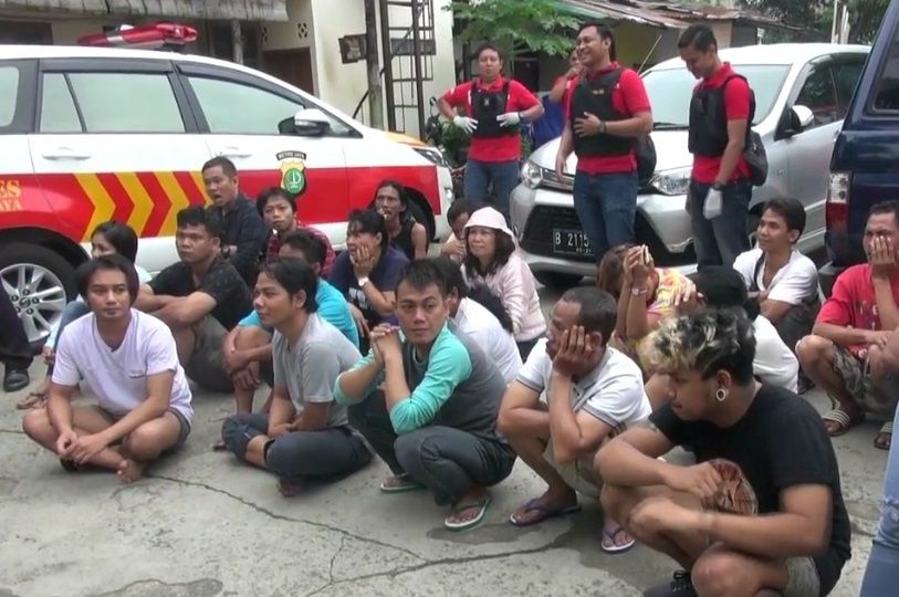 Penggerebekan Narkoba di Tanah Kusir, 33 Orang Diamankan