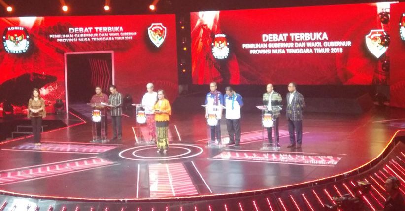 Adu Program di Debat Perdana, Cagub-Cawagub Komitmen Bangun NTT