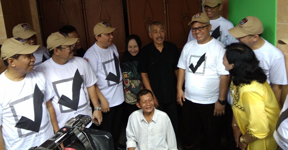 Hari Pertama, Kegiatan Coklit Serentak Catat 8 Juta Pemilih