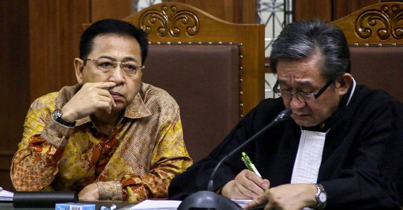 Minta Maaf kepada Keluarga, Setnov: Kita Adalah Insan Pilihan Allah