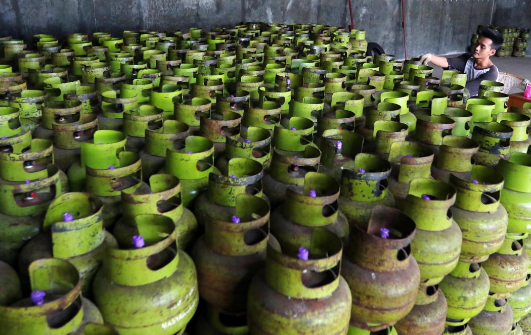 Warga Palangka Raya Keluhkan Mahalnya Elpiji 3 Kg