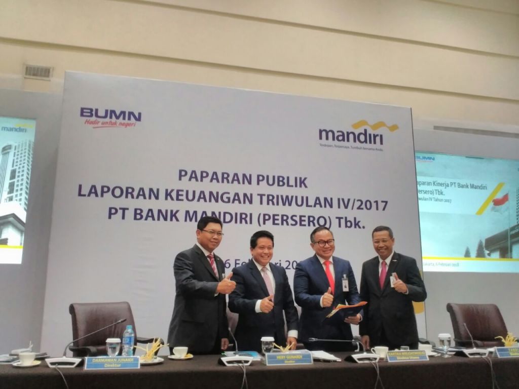 Bank Mandiri Berbenah Turunkan NPL di Bawah 3 Persen
