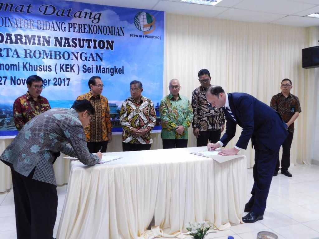 Kawasan Ekonomi Khusus Sei Mangkei Serap Investasi Rp10,5 Triliun