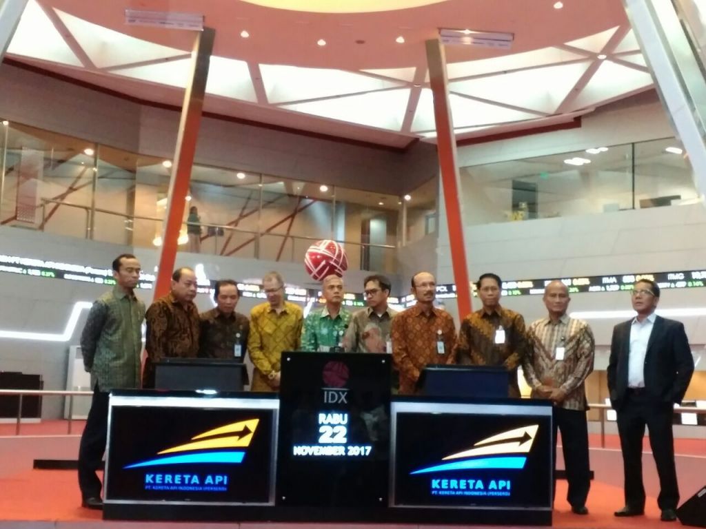 PT KAI Catatkan Obligasi Perdana Sebesar Rp2 Triliun