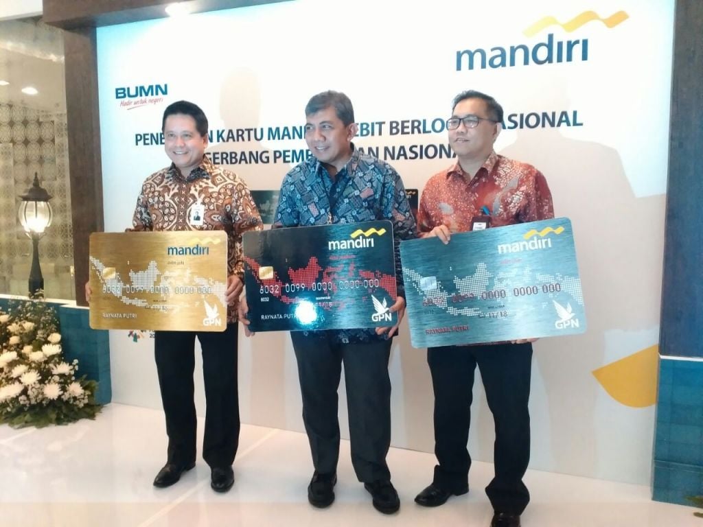 Luncurkan Kartu Debit GPN, Mandiri Targetkan 4 Juta Unit Tahun Ini