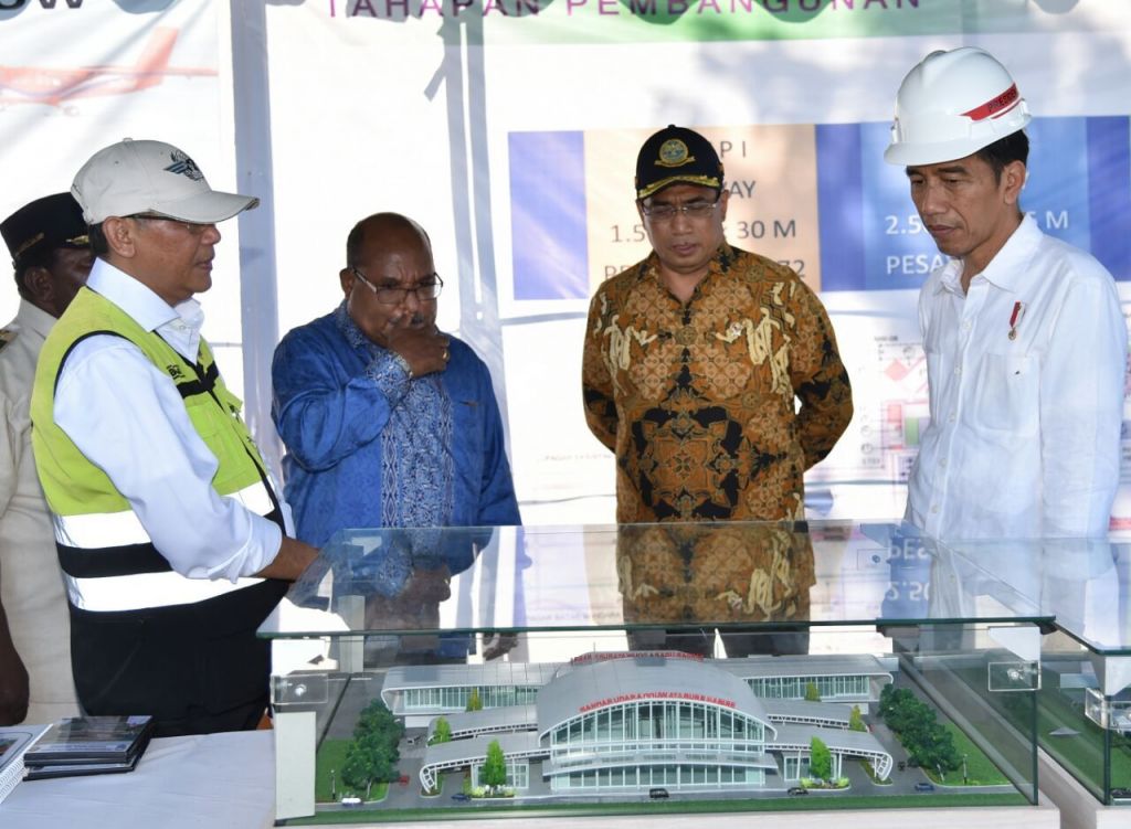 Menhub Targetkan Pembangunan Bandara Nabire Rampung 2019