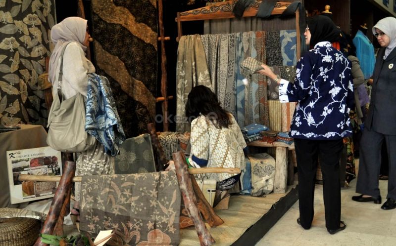 Ekspor Batik Indonesia ke Luar Negeri Naik 30 Persen