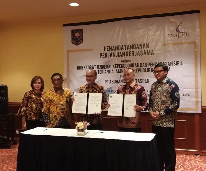 Verifikasi Data Peserta, Taspen Life Gandeng Kemendagri