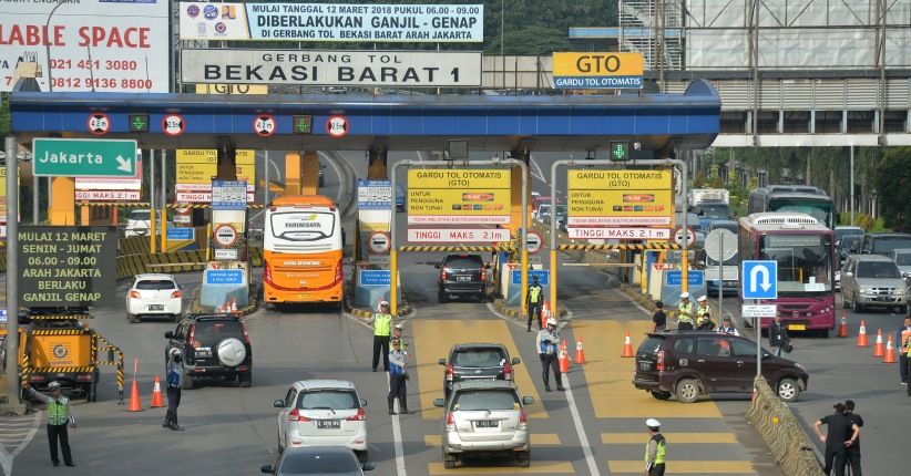 Pekan Depan, Pelanggar Ganjil-Genap di Tol Cikampek Kena Tilang