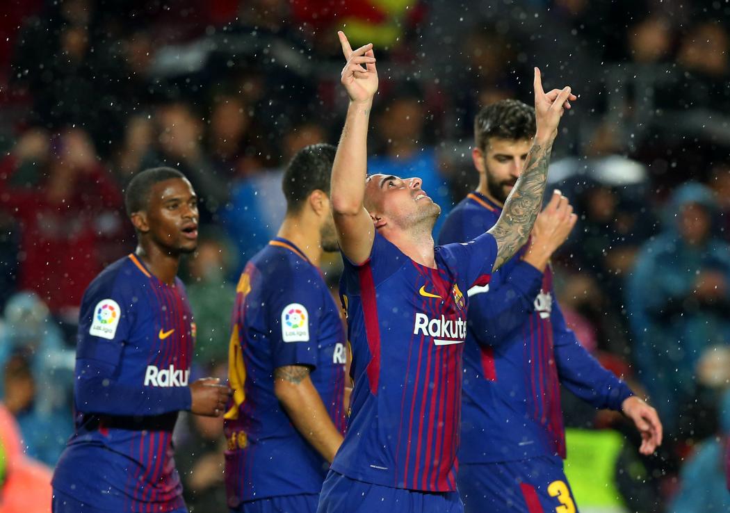 Messi Lakoni Laga ke-600, Tapi Alcacer yang Jadi Bintang