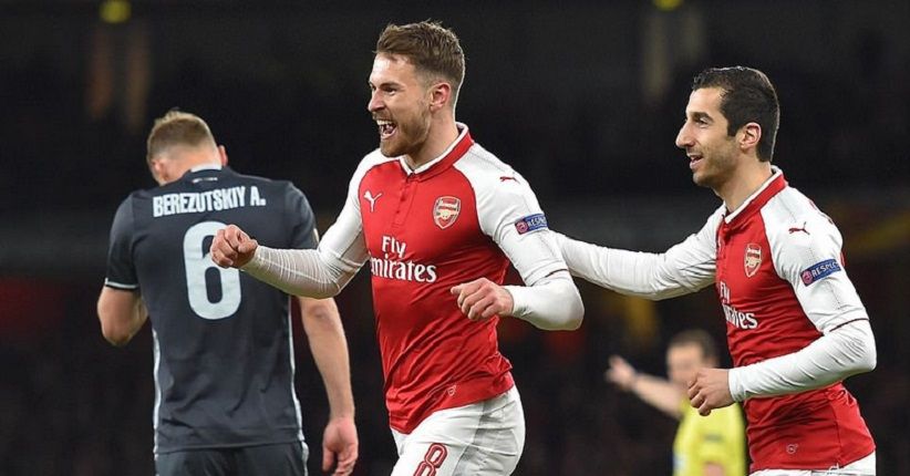 Hasil Liga Europa: Hantam CSKA, Satu Kaki Arsenal di Semifinal