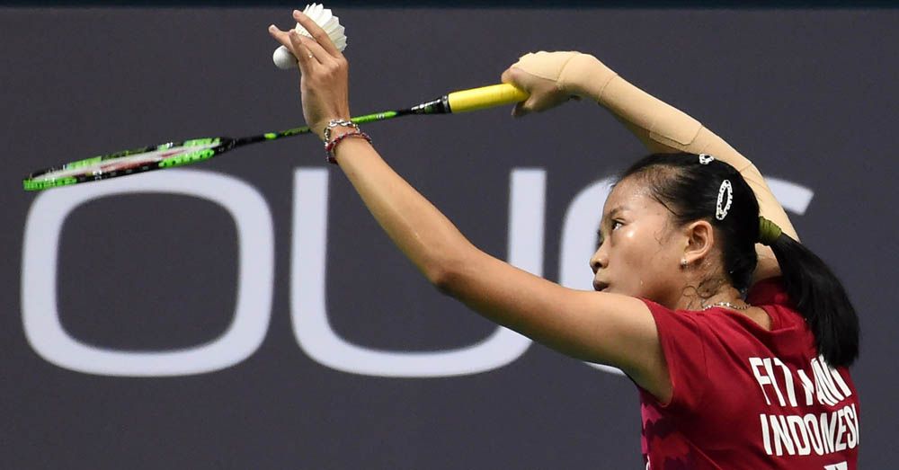 Fitriani Kandas, Harapan Indonesia di Tunggal Putri Pupus