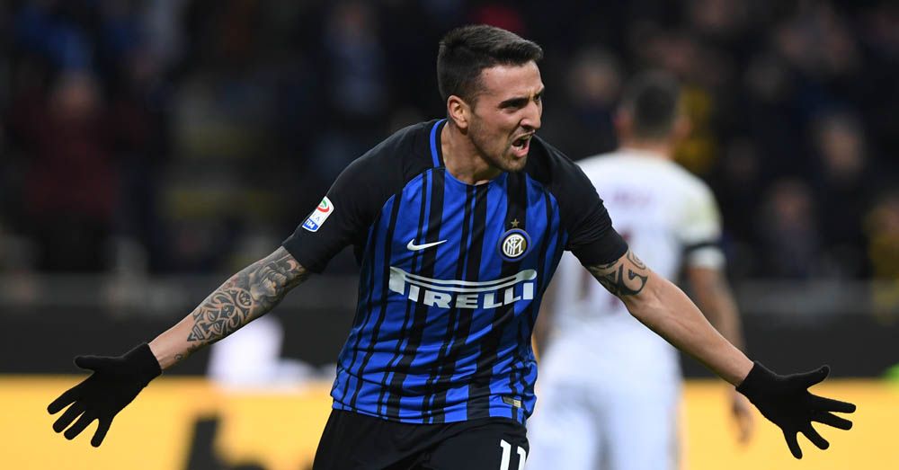 Gol Vecino Selamatkan Inter dari Kekalahan Kontra Roma