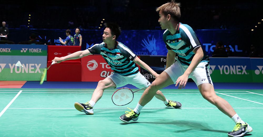 Singkirkan Duo Denmark, Kevin/Marcus Melaju ke Final All England