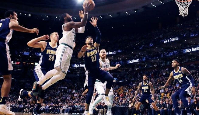 Irving Bukukan 38 Poin, Celtics Hancurkan Nuggets