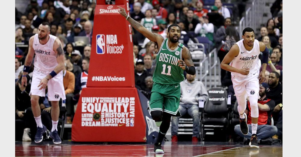 Irving Bantu Celtics Jinakkan Wizards Melalui Overtime