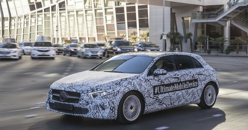 Mercedes-Benz A-Class Generasi Baru Tertangkap Kamera Pengintai