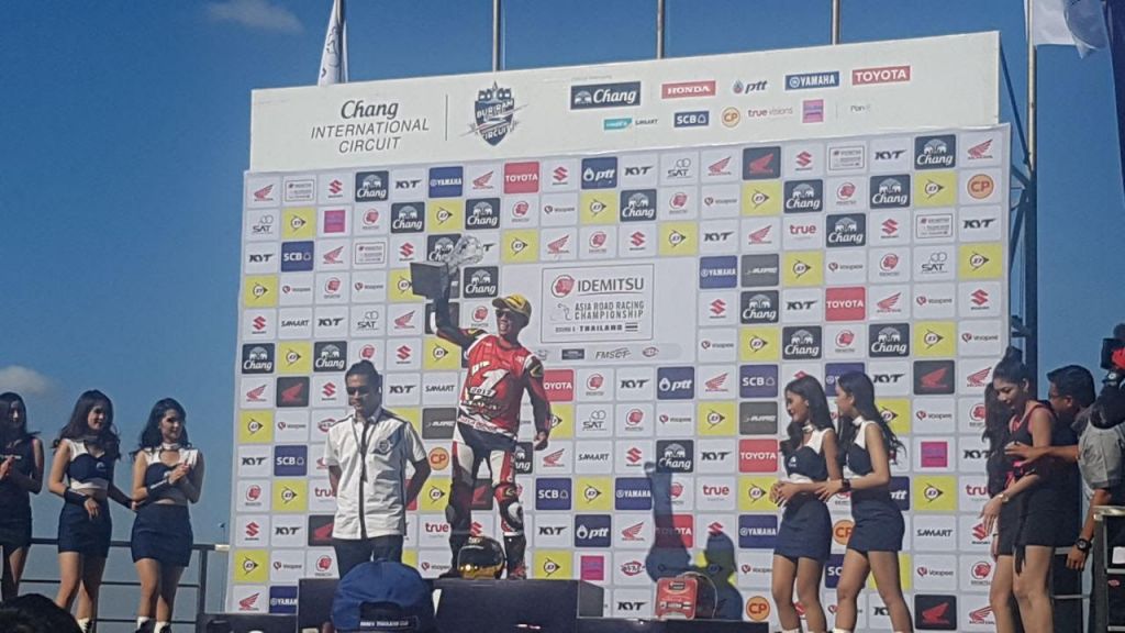 Gerry Sempurnakan Gelar di Asia Road Racing Championship 2017