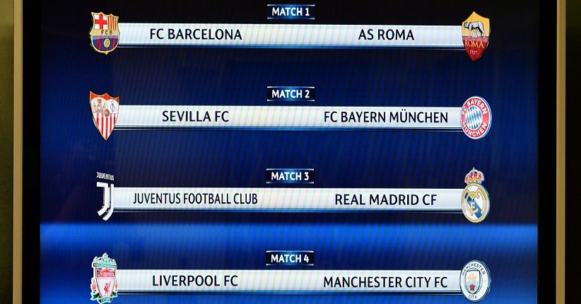 Undian Liga Champions: Liverpool Vs Man City, Real Madrid Vs Juventus
