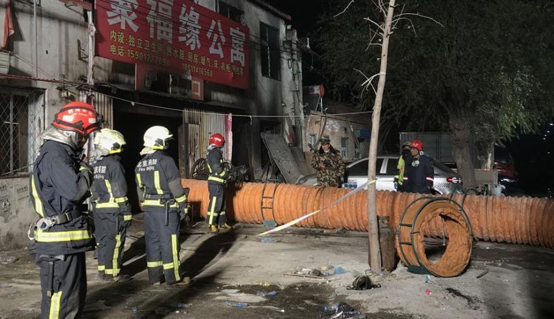 Apartemen Pekerja Migran di China Dilalap Api, 19 Orang Tewas