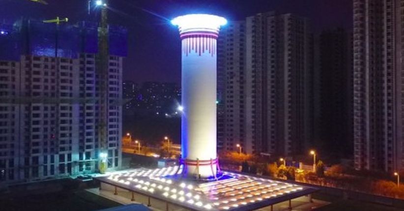 China Bangun Menara Pembersih Udara Terbesar di Dunia