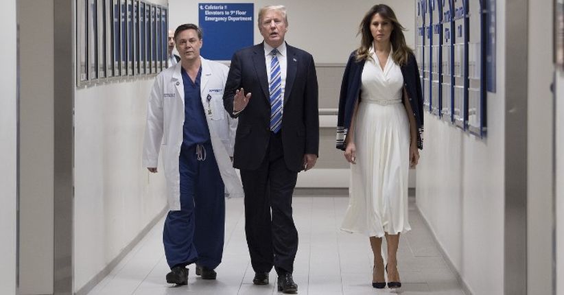 Penembakan Sekolah AS, Trump Takjub Remaja Ditembak 4 Peluru Selamat