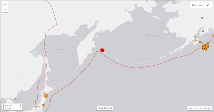 Giliran Rusia yang Diguncang Gempa 6,2 SR