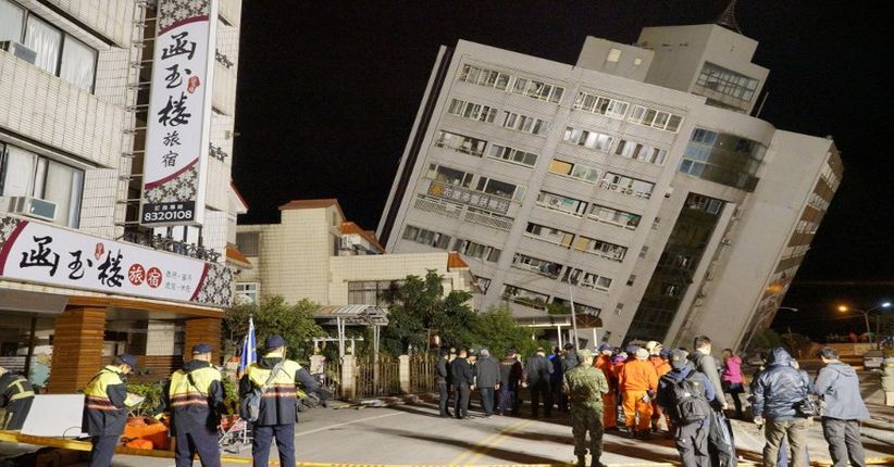 Ini Penampakan Gedung Ambruk akibat Dahsyatnya Gempa Taiwan