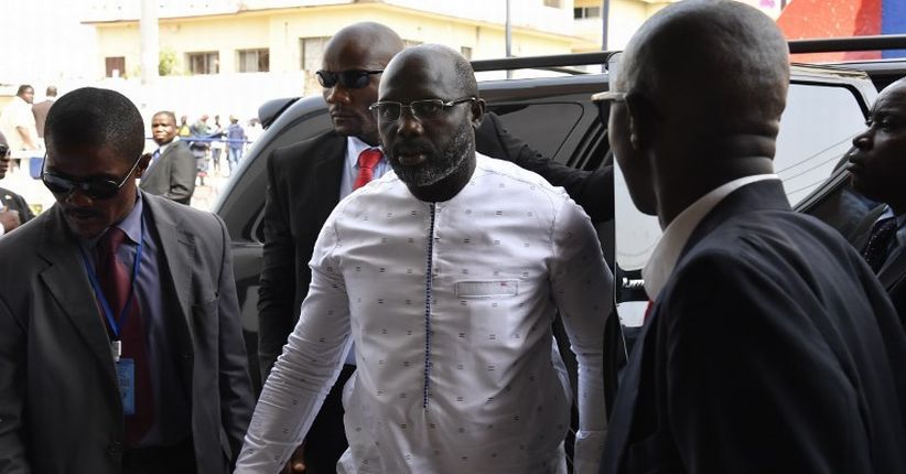 Mantan Bintang AC Milan George Weah Dilantik Jadi Presiden Liberia