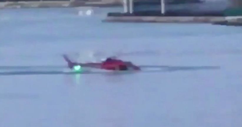 Helikopter Jatuh di Sungai New York, 2 Orang Tewas 