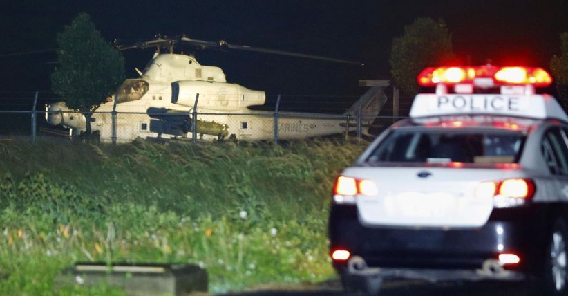 Helikopter Militer AS Mendarat Darurat di Hotel Jepang