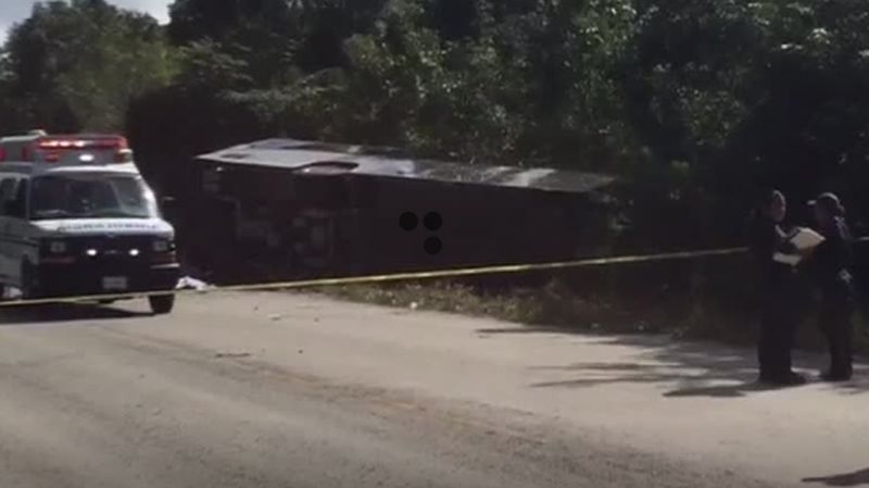 8 dari 12 Korban Tewas Kecelakaan Bus Pariwisata di Meksiko Warga AS