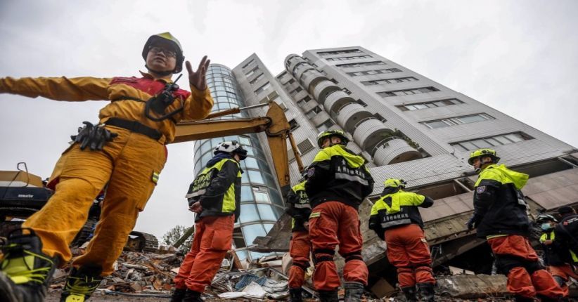 Gempa Taiwan, 1 Keluarga Asal China Ditemukan Tewas di Gedung Ambruk
