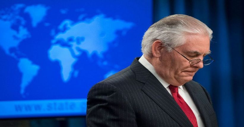 Trump Blak-blakan Mengapa Berhentikan Menlu Rex Tillerson