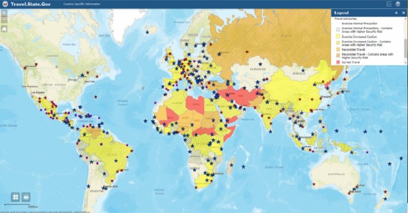 Ini Negara Paling Aman Dikunjungi Warga AS, di Mana Posisi Indonesia?
