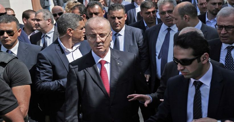 Kunjungi Gaza, Perdana Menteri Palestina Nyaris Terkena Bom