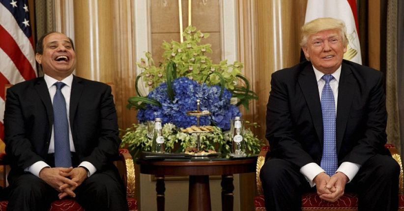 Trump Ucapkan Selamat atas Kemenangan Sisi di Pilpres Mesir