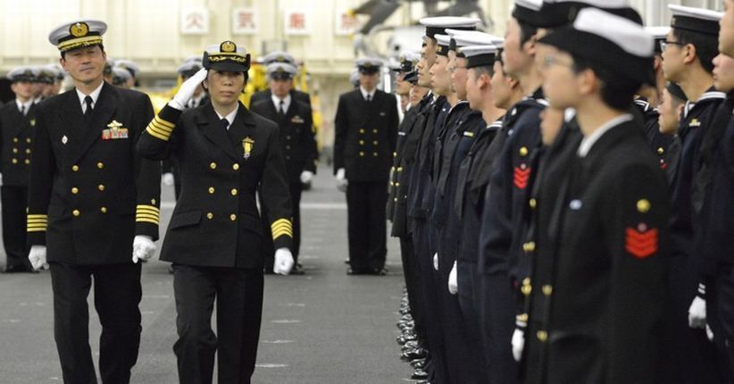 Pertama Kali, Perempuan Jadi Komandan Kapal Perang di Jepang