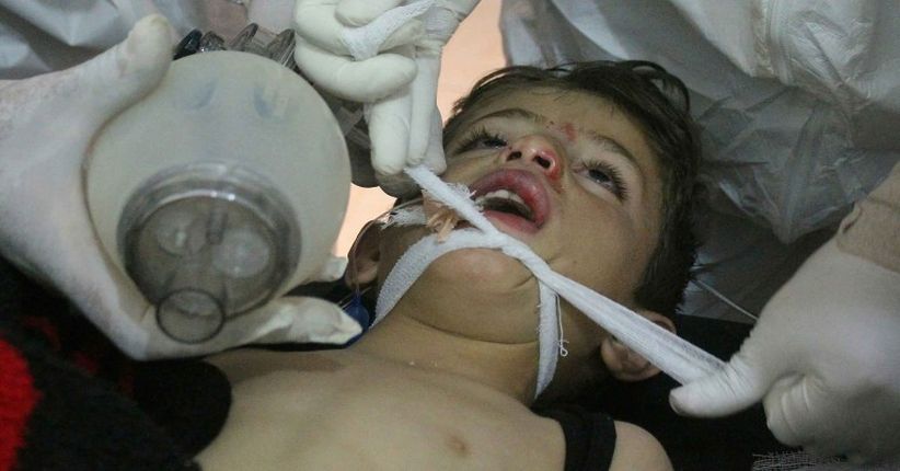 70 Orang Diduga Tewas akibat Serangan Gas Kimia Beracun di Suriah