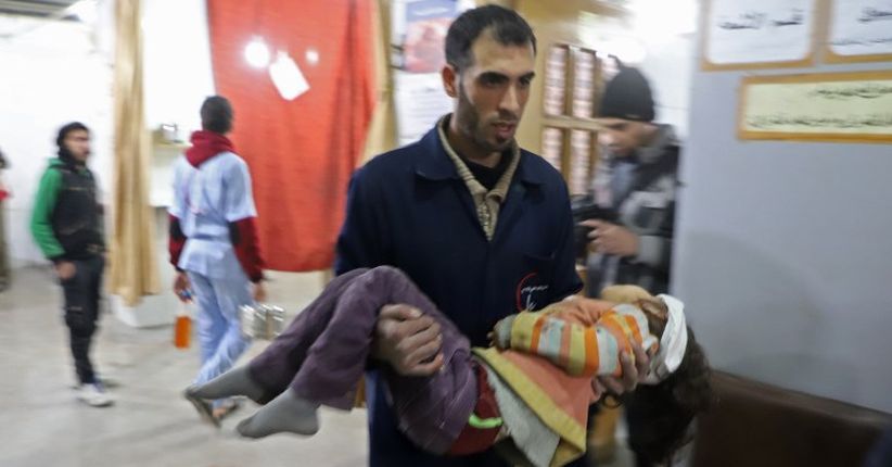 Pasukan Suriah Hujani Ghouta Timur dengan 200 Roket, 13 Orang Tewas