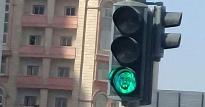 Bangkitkan Nasionalisme, Gambar Pendiri Negeri Dipasang di Lampu Lalin