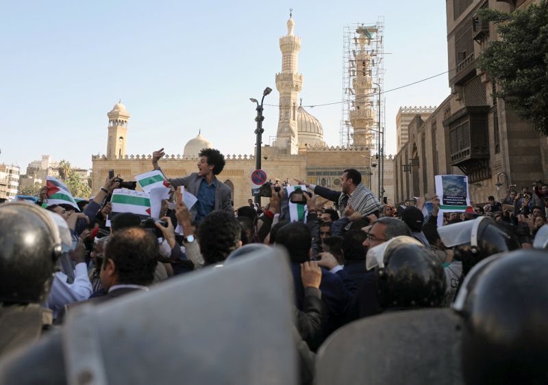 Unjuk Rasa di Berbagai Negara Dukung Yerusalem dalam Pelukan Palestina