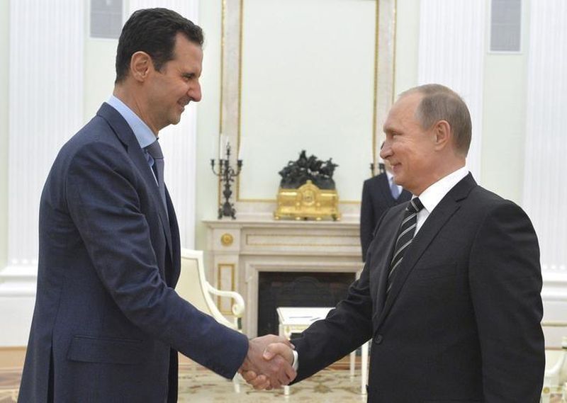 Soal Kekalahan ISIS, Presiden Putin Beri Selamat ke Bashar Al Assad