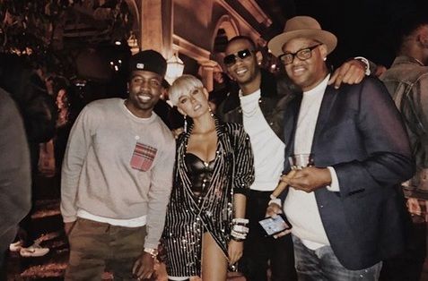 Agnez Mo-Chris Brown Hadiri Pesta Ulang Tahun DJ Khaled