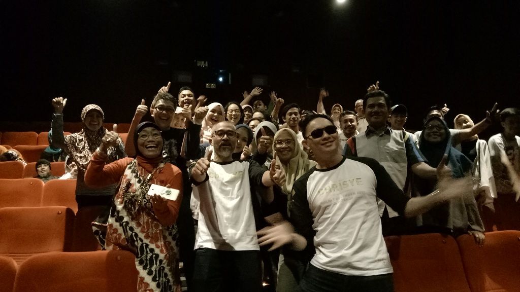 Kehadiran Lukman Sardi Bikin Heboh Studio XXI Sutos Surabaya