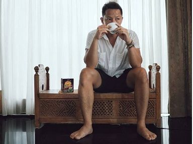 Erupsi Gunung Agung, Ringgo Agus Ajak Anak-Istri Liburan ke Bali