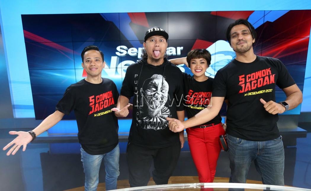 '5 Cowok Jagoan', Anggy Umbara Target Raih Satu Juta Penonton