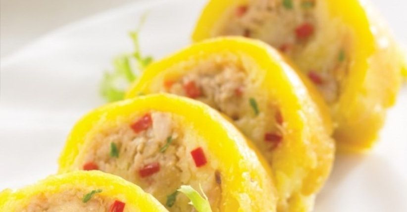 Sarapan Sehat, Nikmatnya Cicipi Singkong Gulung Tuna
