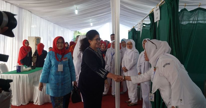 Hari Pers Nasional, Menkes Nila Moeloek Imbau Wartawan Jaga Kesehatan