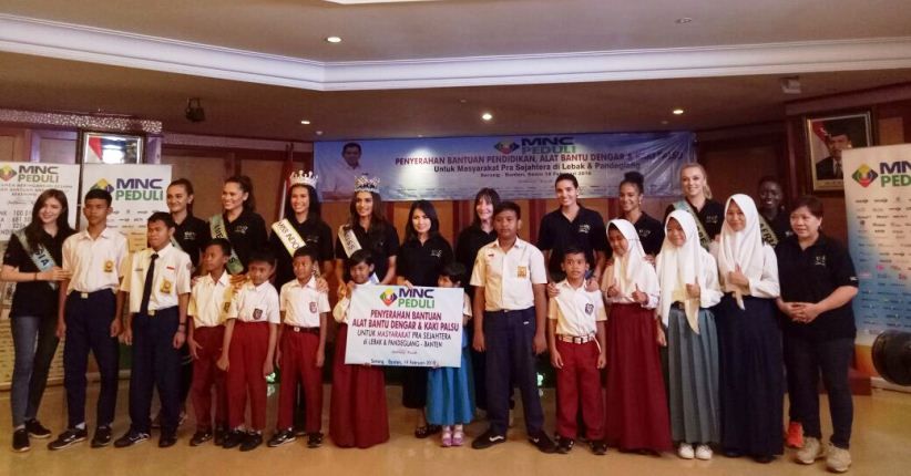 Jalani Proyek Sosial Bersama Miss World, Begini Reaksi Achintya Nilsen